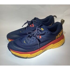 Hoka One One Challenger ATR 6 Outer Space/Radiant Yellow Men's Shoes Size 10,5 D